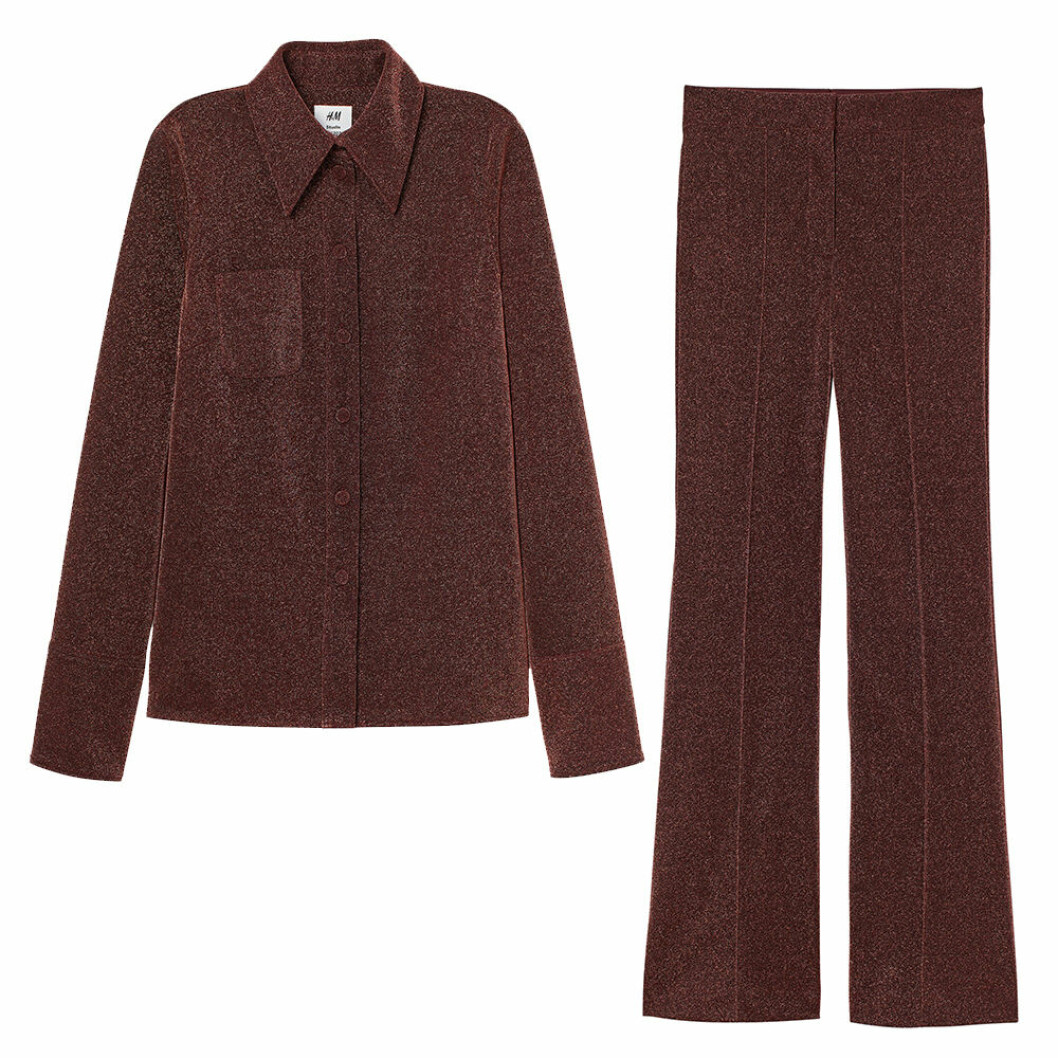 morkrott-glittrigt-set