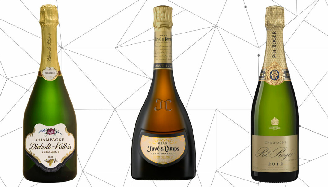 De 6 bästa och godaste champagnerna till nyår