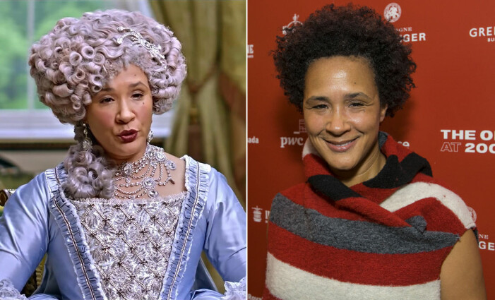 Golda Rosheuvel som Queen Charlotte