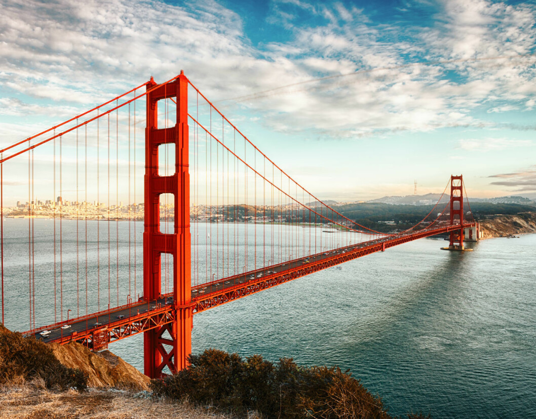 Golden Gate-bron. Golden Gate-bron.