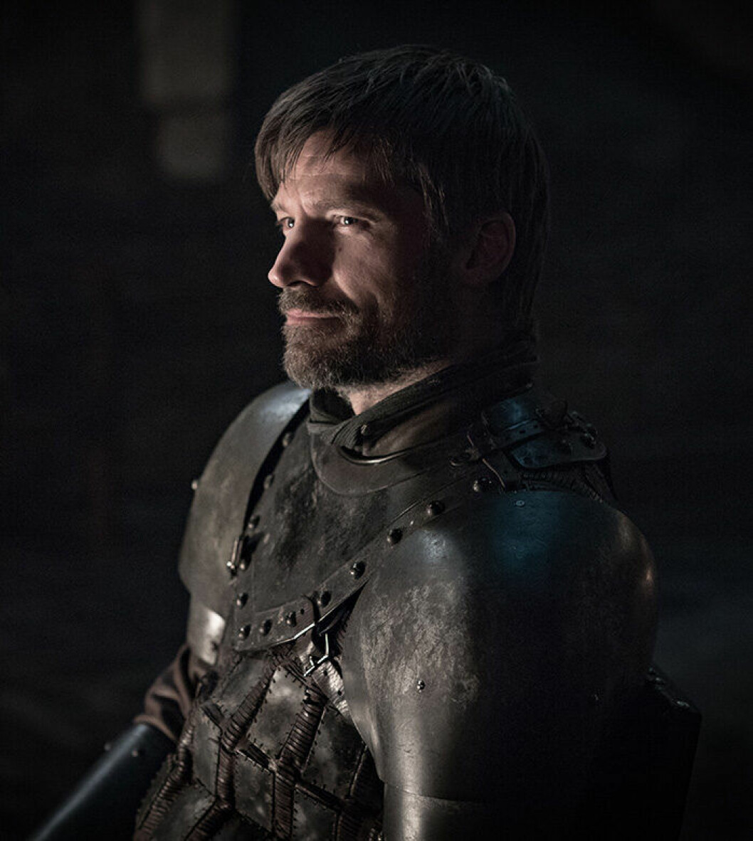 En bild på karaktären Jamie Lannister från tv-serien Game of Thrones.