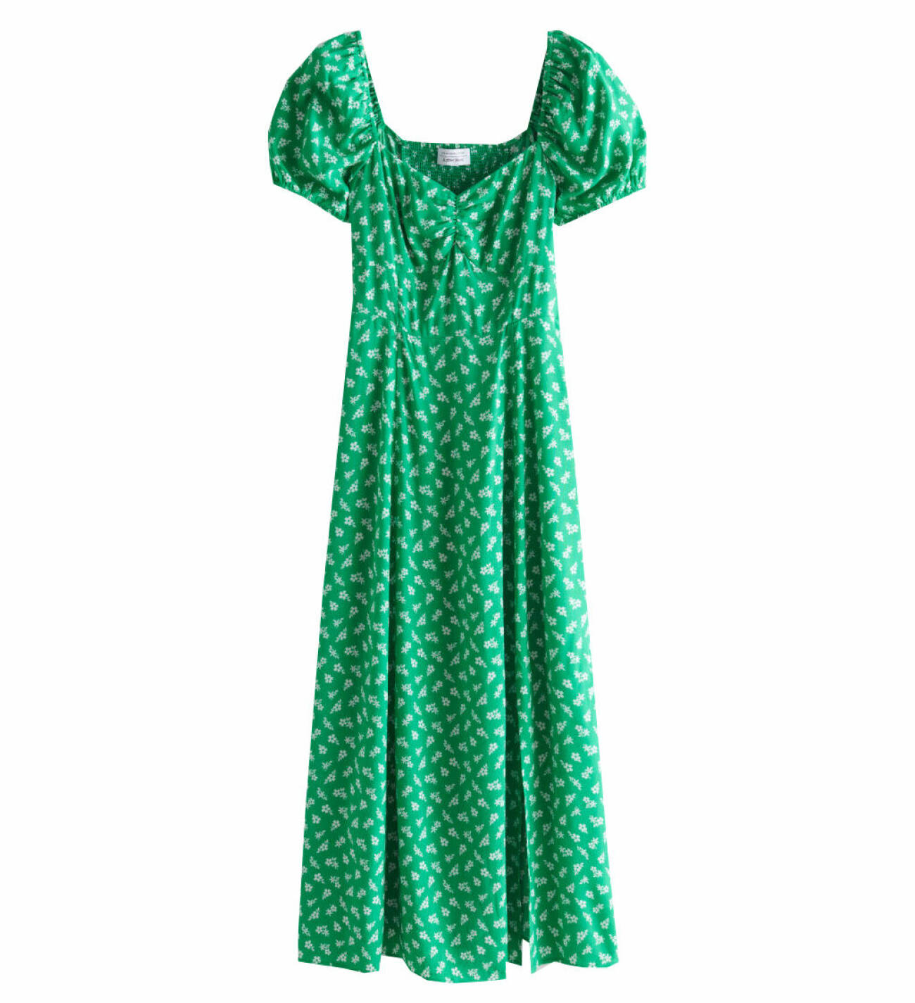 grön midiklänning