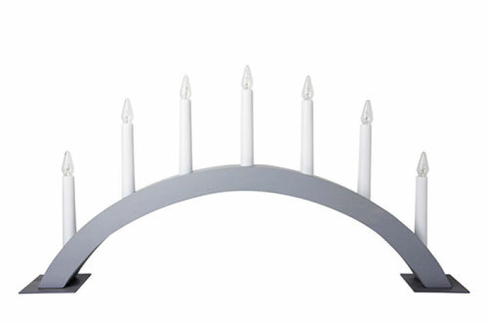Grå adventsljusstake, Åhléns