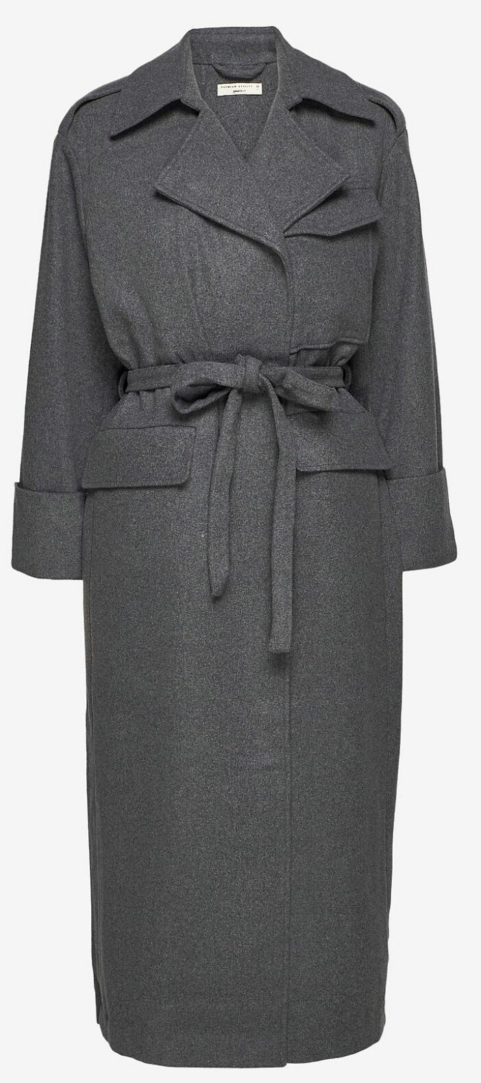 grå kappa gina tricot