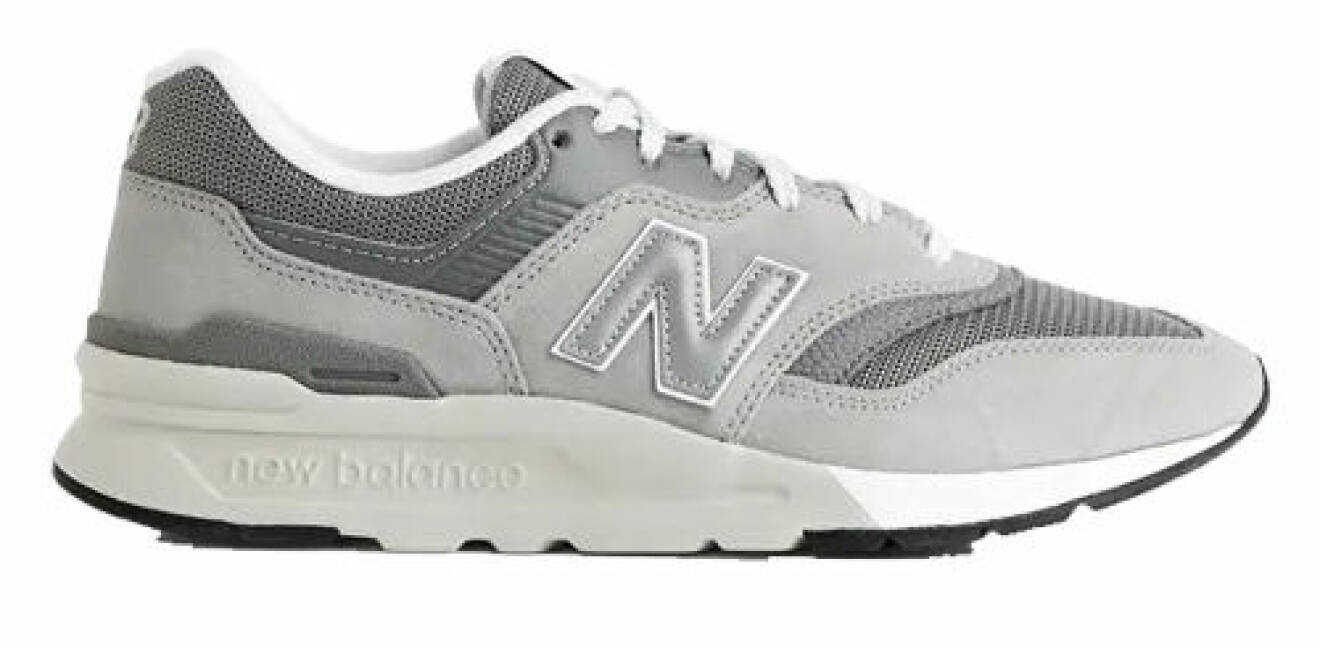 grå sportiga sneakers för dam från New Balance