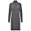 grå stickad klänning till basgarderob