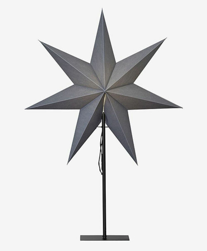 grå stjärna på fot från star trading