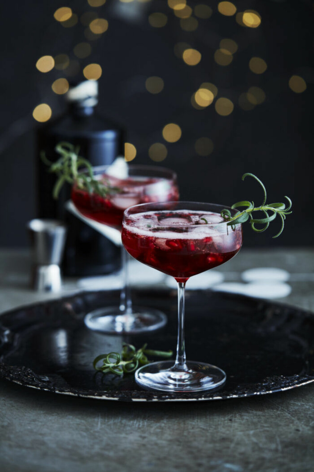 Granatäppel-fizz. Recept på granatäppel-fizz