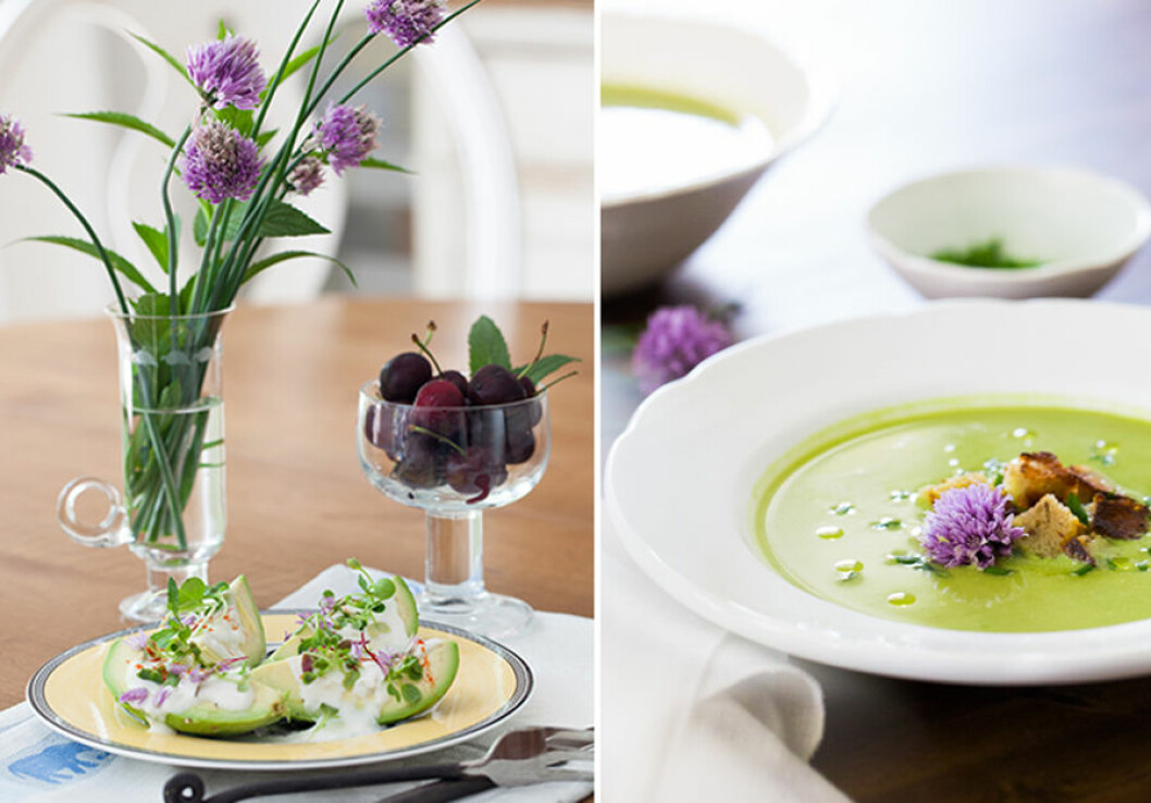 Via: <a href="http://www.acouplecooks.com/">A Couple Cooks</a> / <a href="http://4.bp.blogspot.com/-GlJzoXiJBko/VXd7ffk48ZI/AAAAAAAAG0A/6jmHkXEnCwE/s1600/Avocado%2B1.jpg">Melangery</a> grasloksblommor
