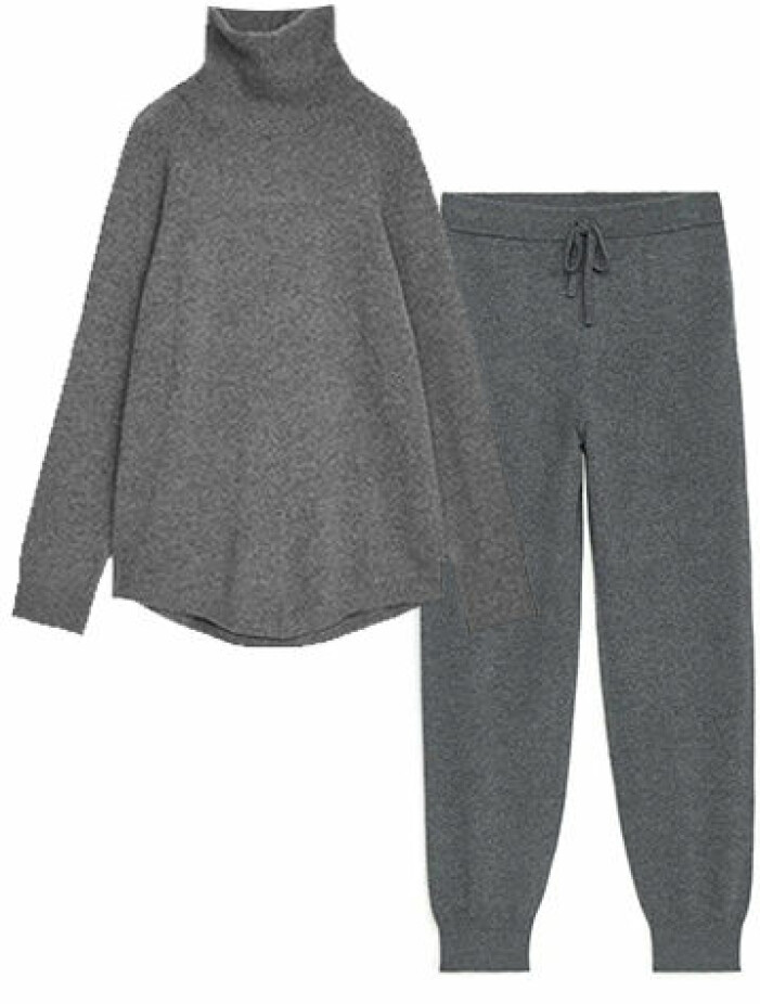 grått set arket