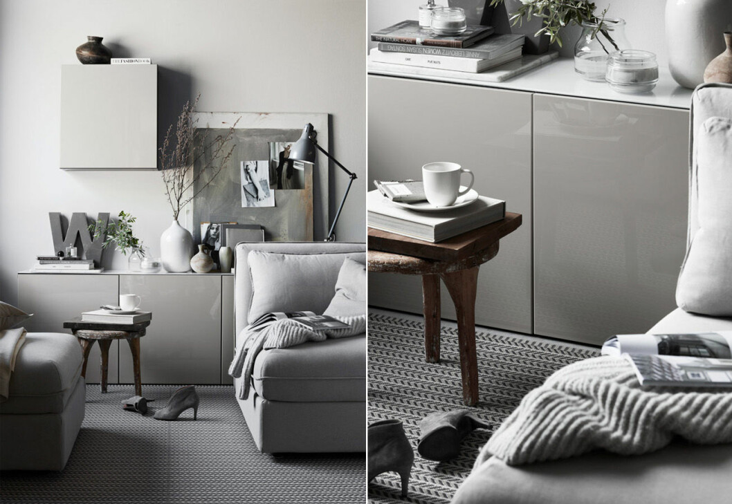 Foto: Ragnar Ómarsson Styling: Pella Hedeby/<a href="http://livethemma.ikea.se/manadens-kulor-greige/" target="_blank" rel="noopener">Ikea Livet Hemma</a> greige-ikea