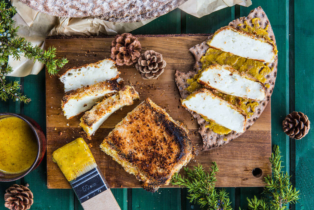 Griljerad halloumi