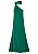 grön festklänning maxiklänning by malina