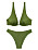 grön bikini från hm