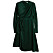 Grön omlottklänning från Gina tricot