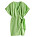 grön klänning linne