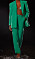 grön kostym för dam från Na-kd