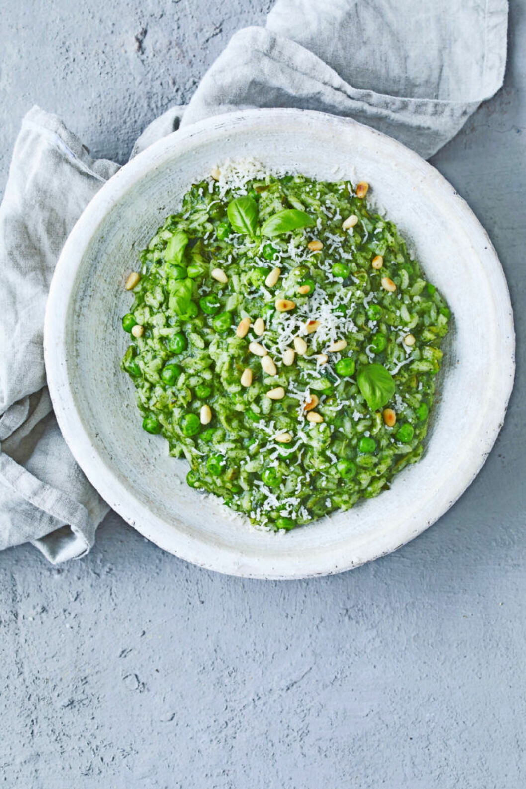 Risotto med vitt vin och parmesan. Recept på risotto med vitt vin och parmesan