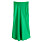 grön kjol i satin från lindex