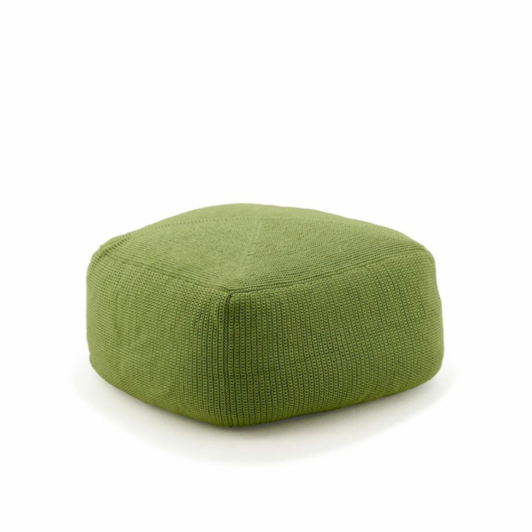 Grön sittpuff från Svenssons i Lammhult