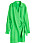 Grön skjortklänning i satin, H&amp;M