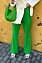 gröna kostymbyxor