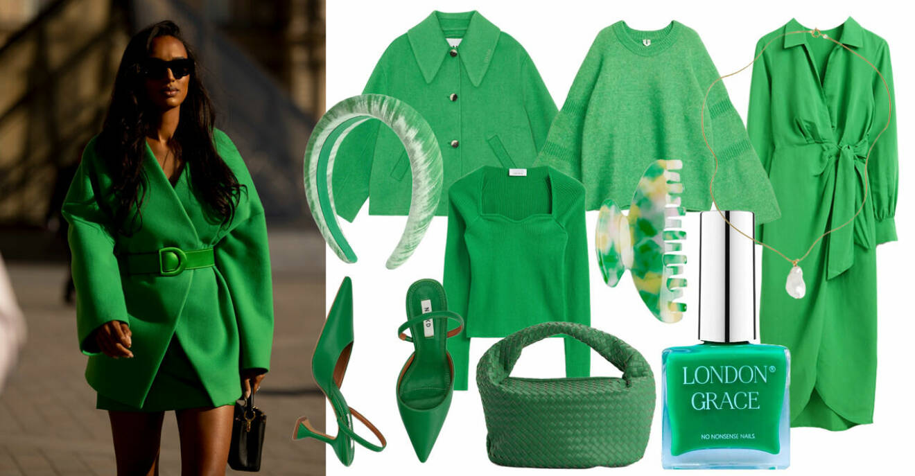 gröna kläder dam