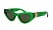 Gröna solglasögon från Bottega Veneta