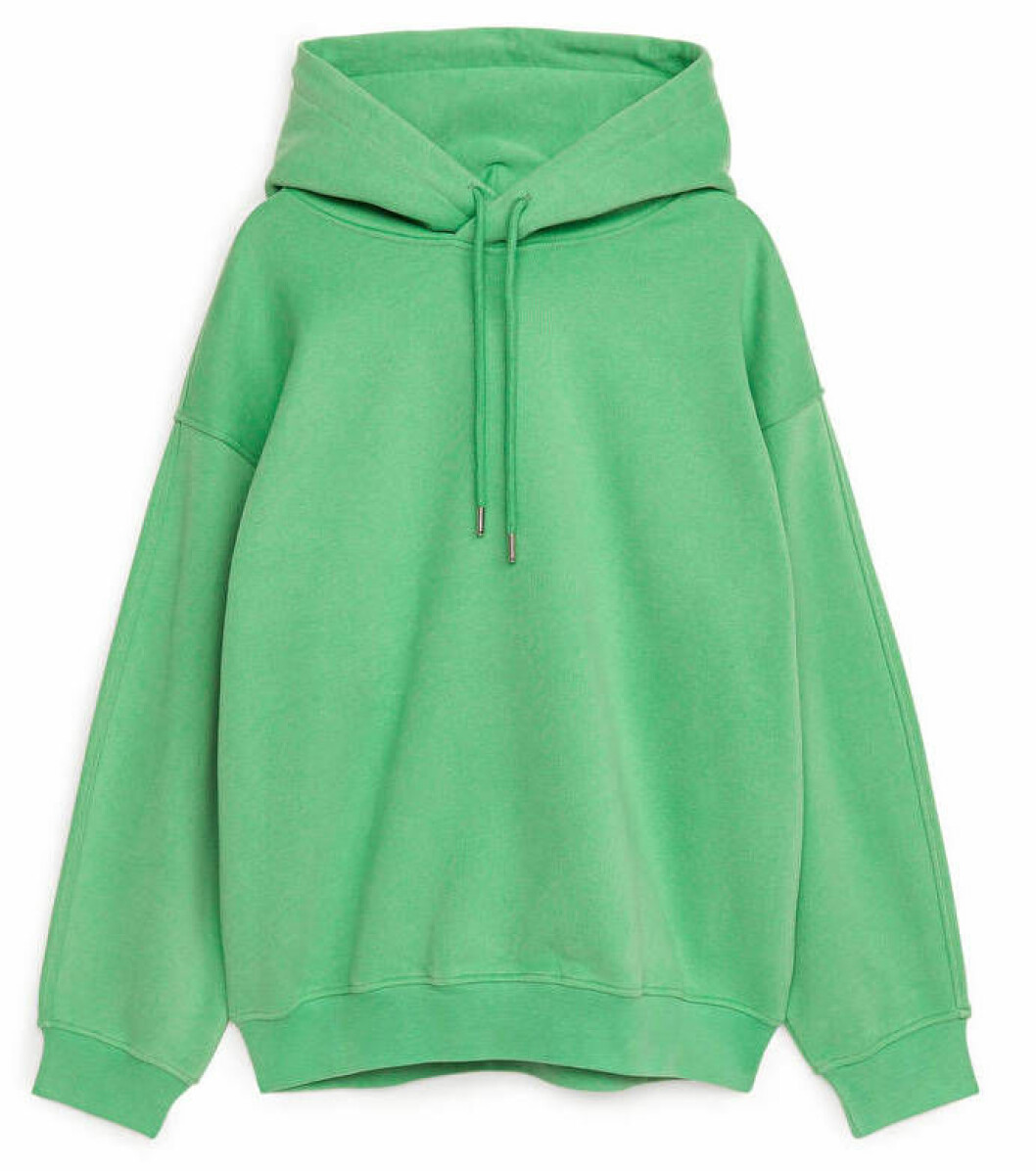 grön hoodie från arket.