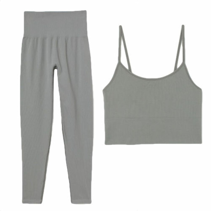 Grönt träningsset från H&M