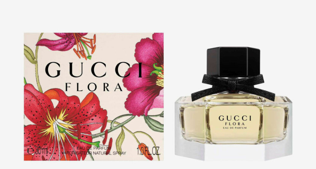 Blomstrande på in- som utsida. Gucci Flora.