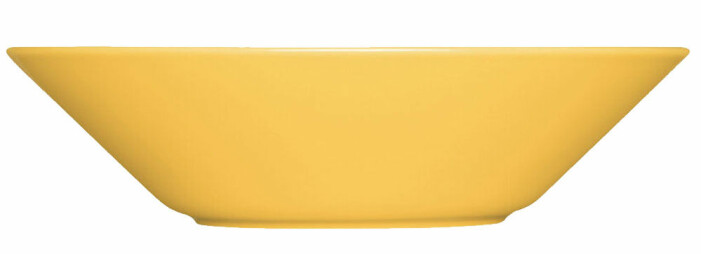 gul tallrik iittala