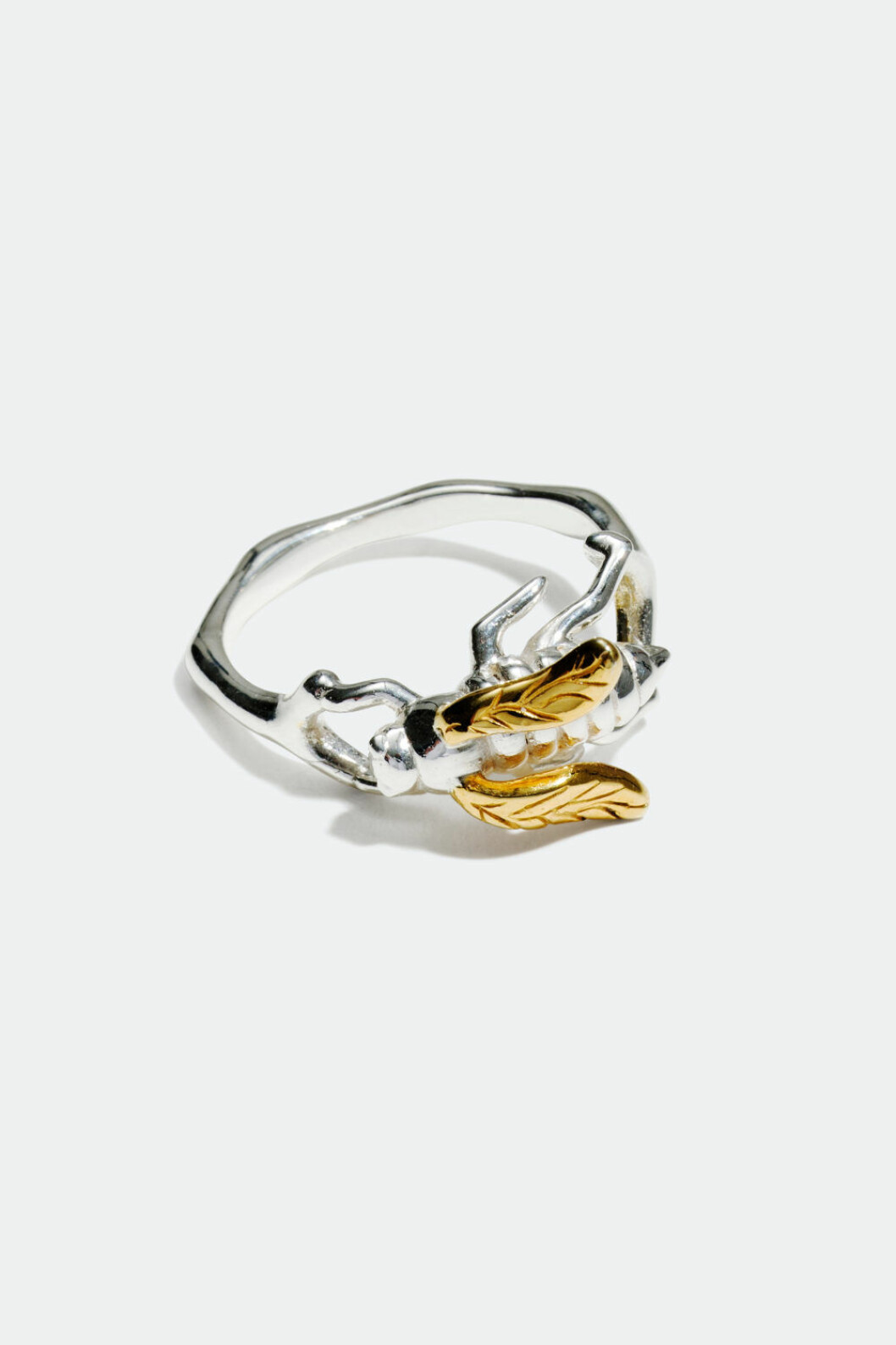 Guld och silver geting-ring
