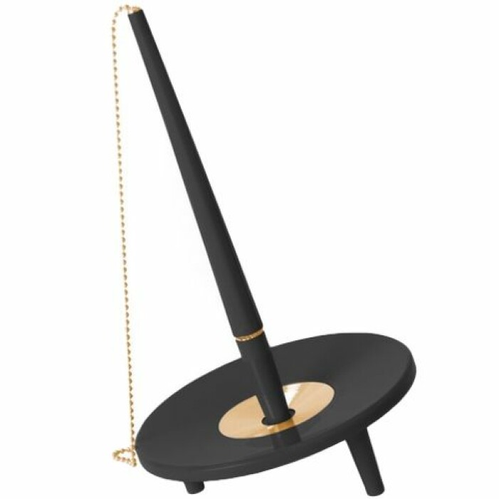 Guldig och svart klassisk penna från Ballograf.