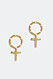 Guldörhängen kvinnosymbolen