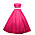 H&amp;M Innovation Circular Design Story: ceriserosa set med topp och vid kjol