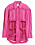 H&amp;M Innovation Story Cherish Waste – rosa oversized skjorta med cutouts och volanger