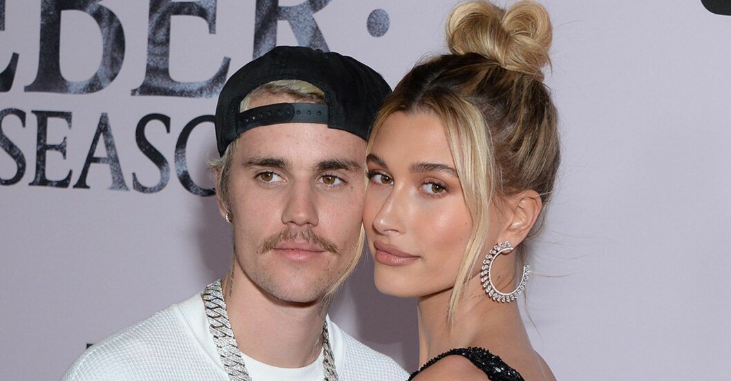 Justin Bieber och Hailey Bieber.