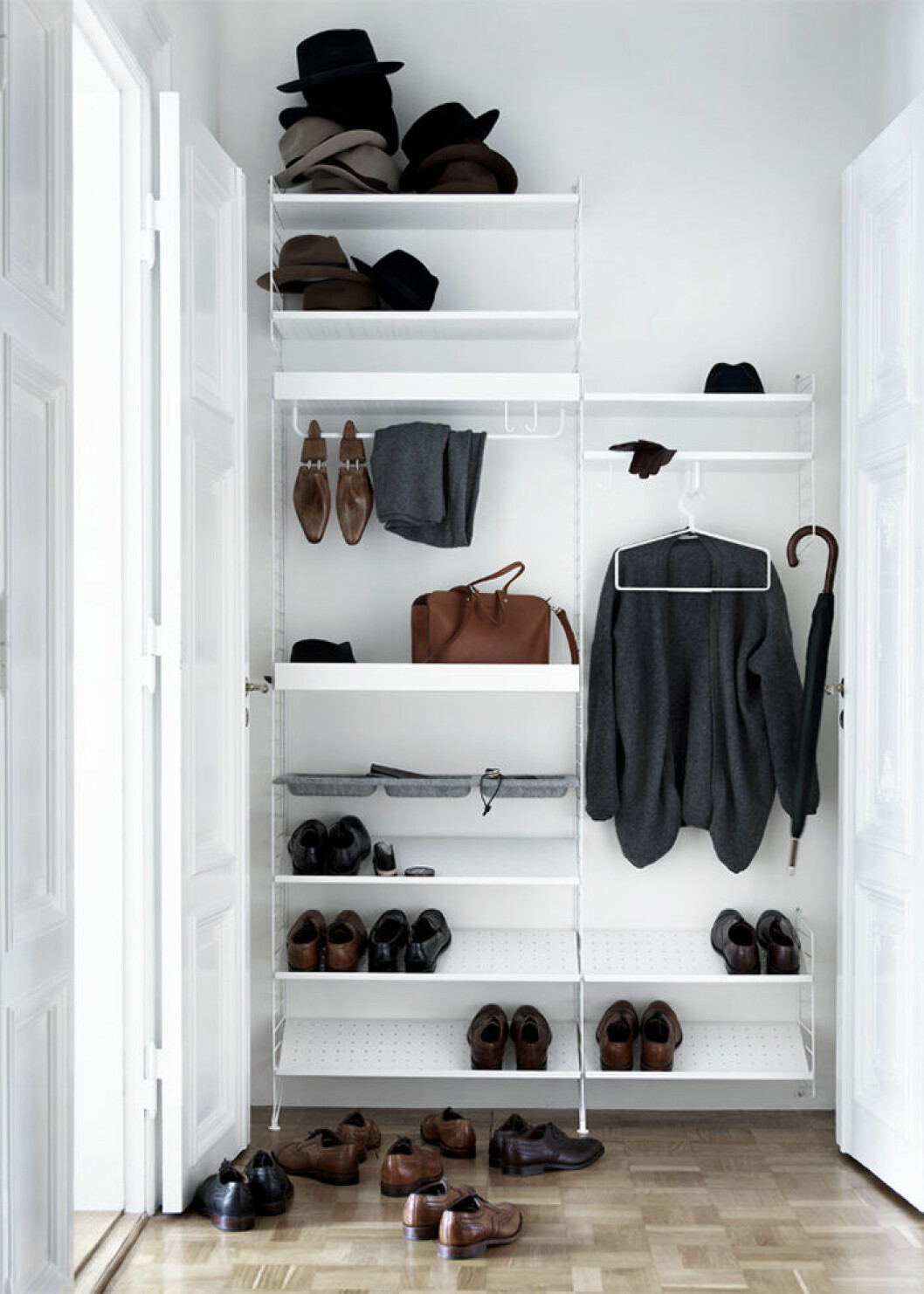 Compact living-tänk i hallen