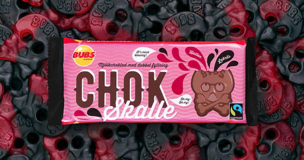 Hallonlakritsskalle blir chokladkaka! Hallonlakritsskalle blir chokladkaka!