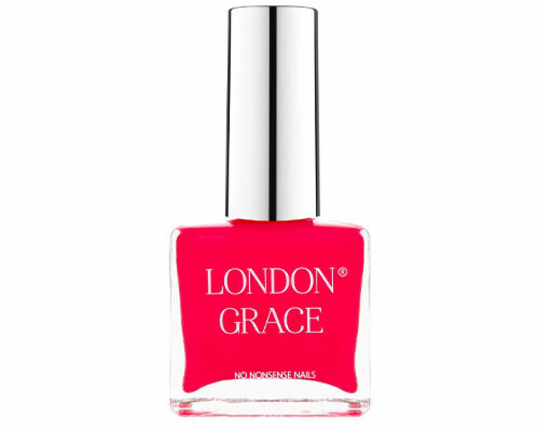 hallonröda naglar trend nagellack manikyr inspiration