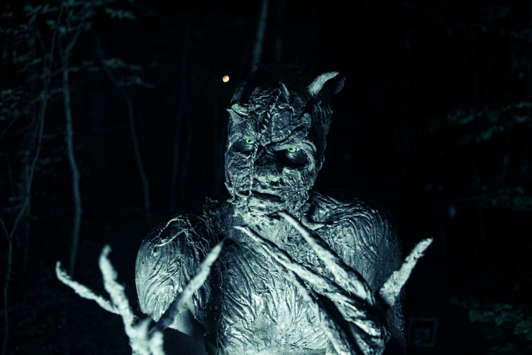 ….det kan bli precis hur läskigt som helst. Monster i "Skogen"på Liseberg