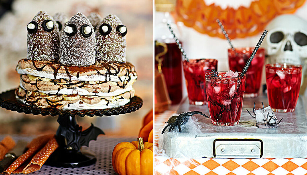 Ruskigt roliga recept till halloween.