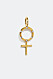 Halsband kvinnosymbolen i guld