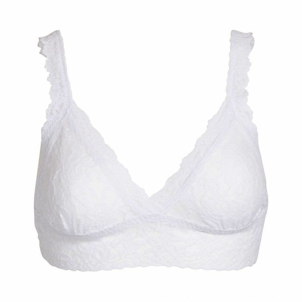 vit spetsbh från Hanky Panky.
