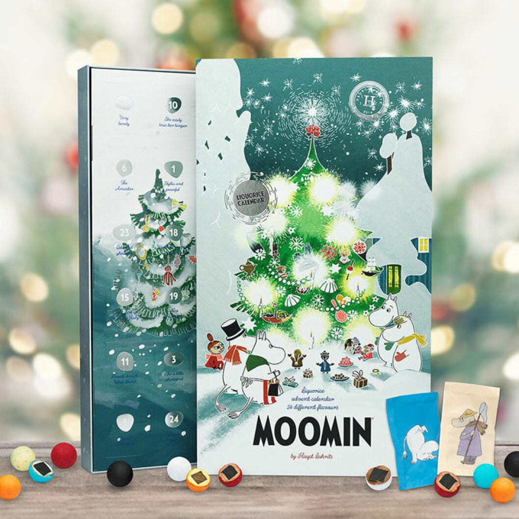 Muminkalender från Haupt.