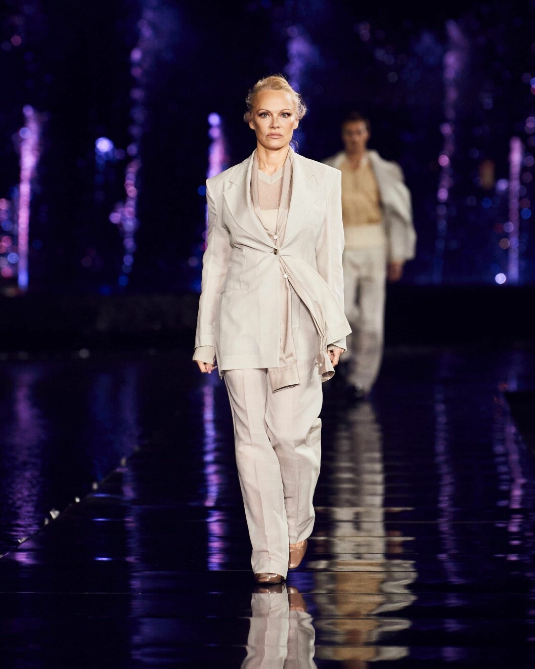 Pamela Anderson BOSS SS23.