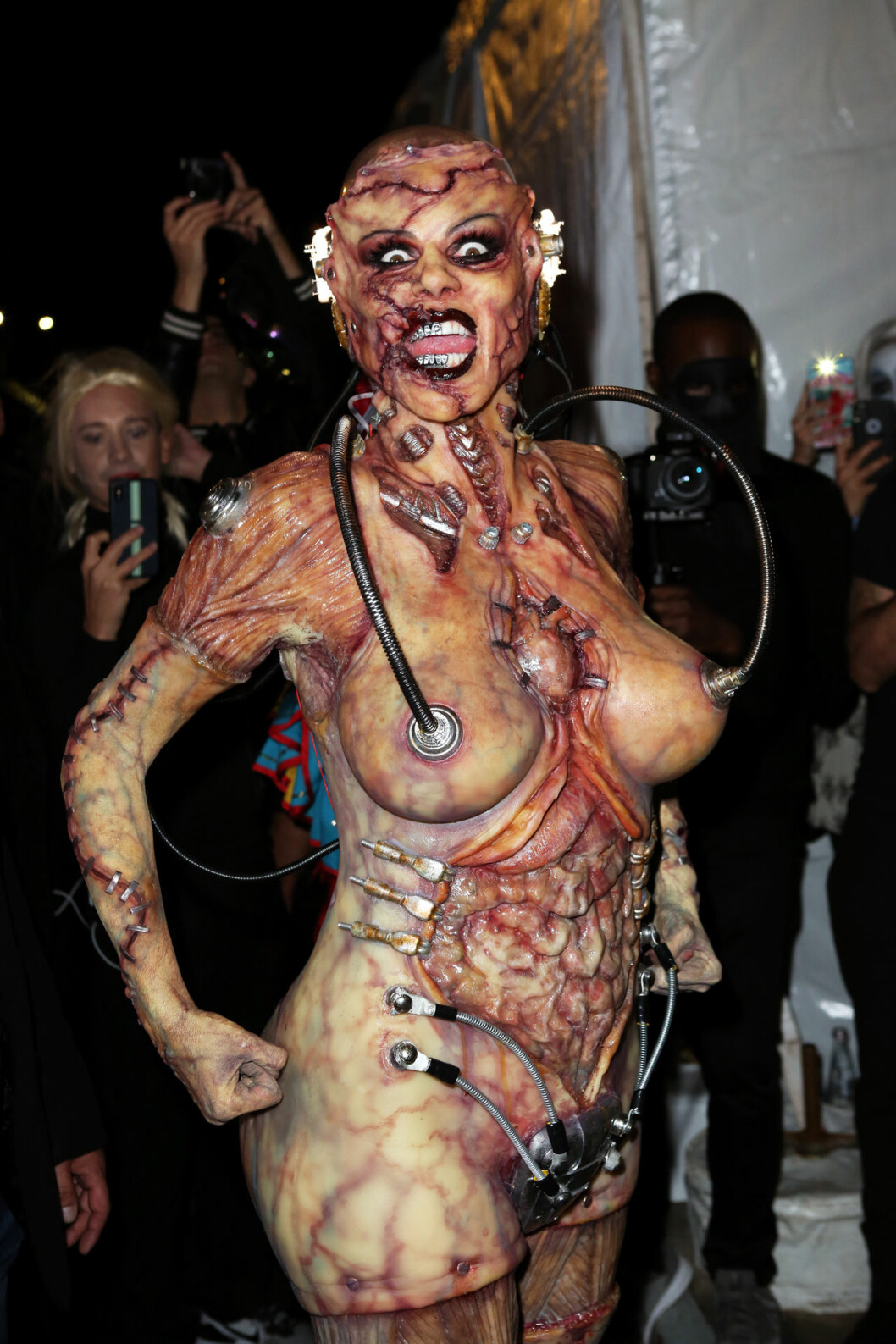 Heidi Klum. Heidi Klum på sin egen halloweenfest 2019