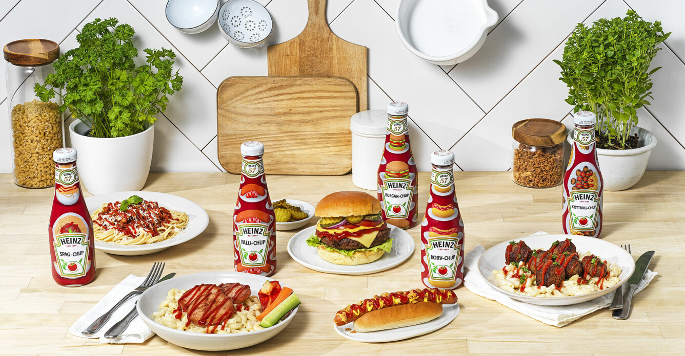 Heinz hyllar Sverige med limited edition-flaskor