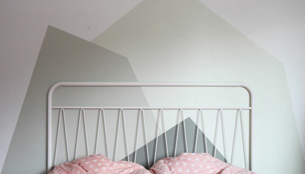 DIY: Förnya sovrummet och måla en sänggavel